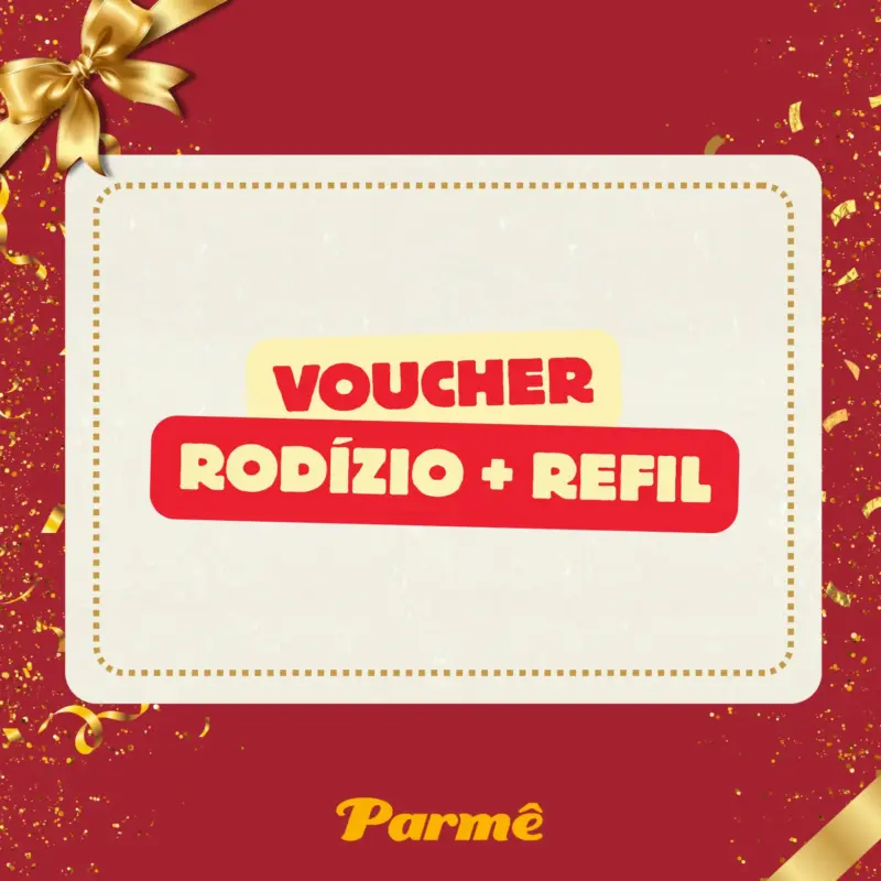 Voucher Rodízio + Refil